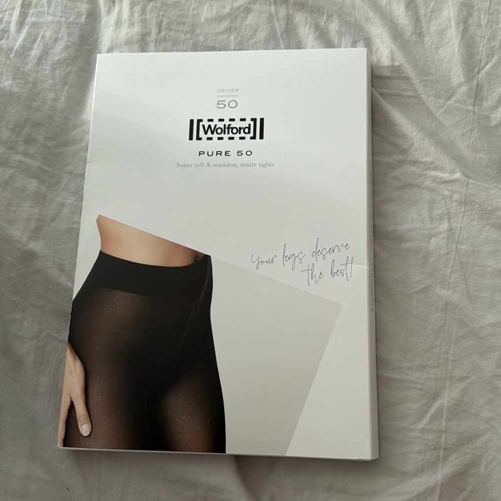 Wolford Pure 50 tights size small new